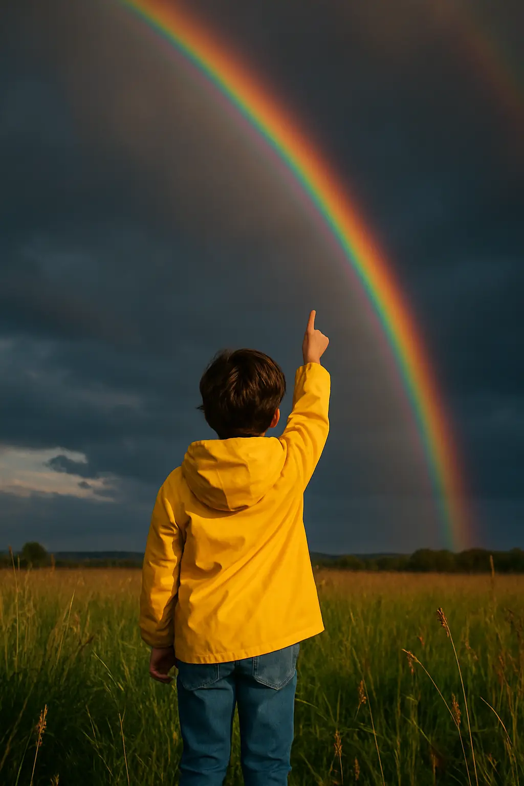 Illustration 2 of 2 for “How Rainbows Form”