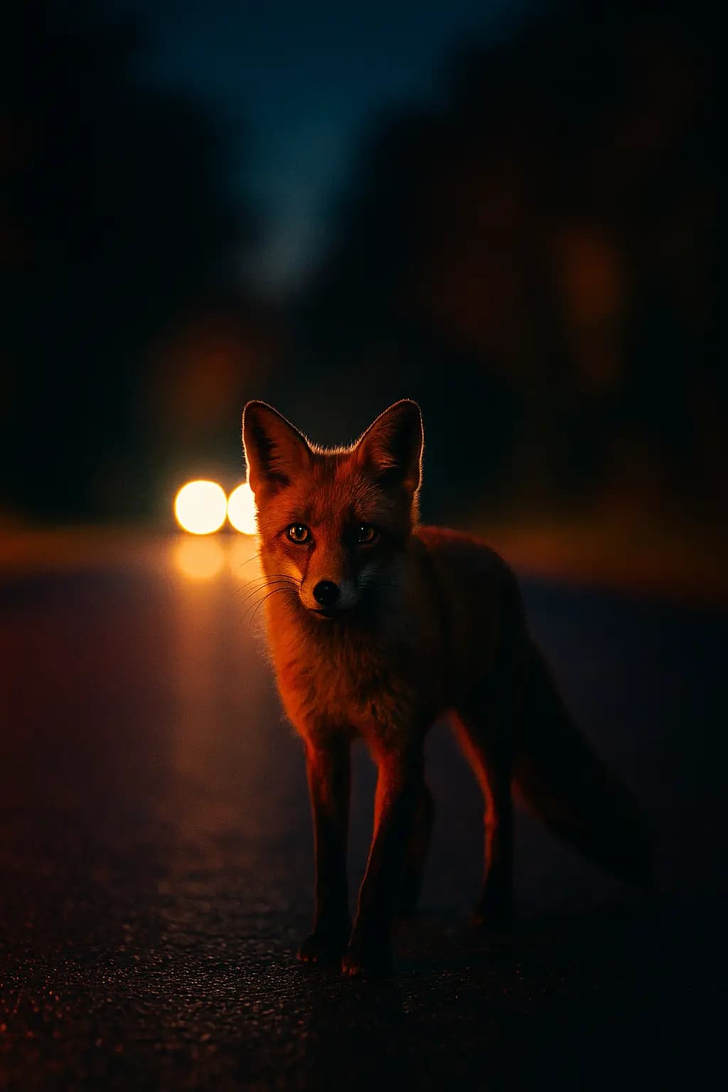 Illustration 4 of 5 for “The Secret Lives of Urban Foxes”