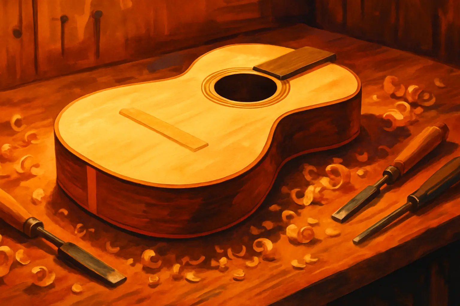 The Luthier's Paradox: Why Guitar-Making Is More Philosophy Than Craft