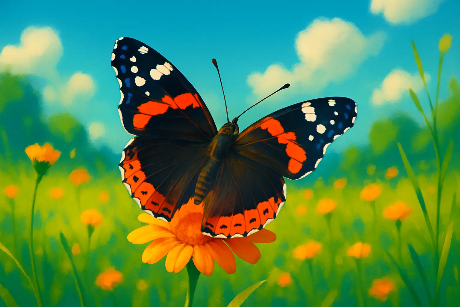 Las mariposas y sus colores