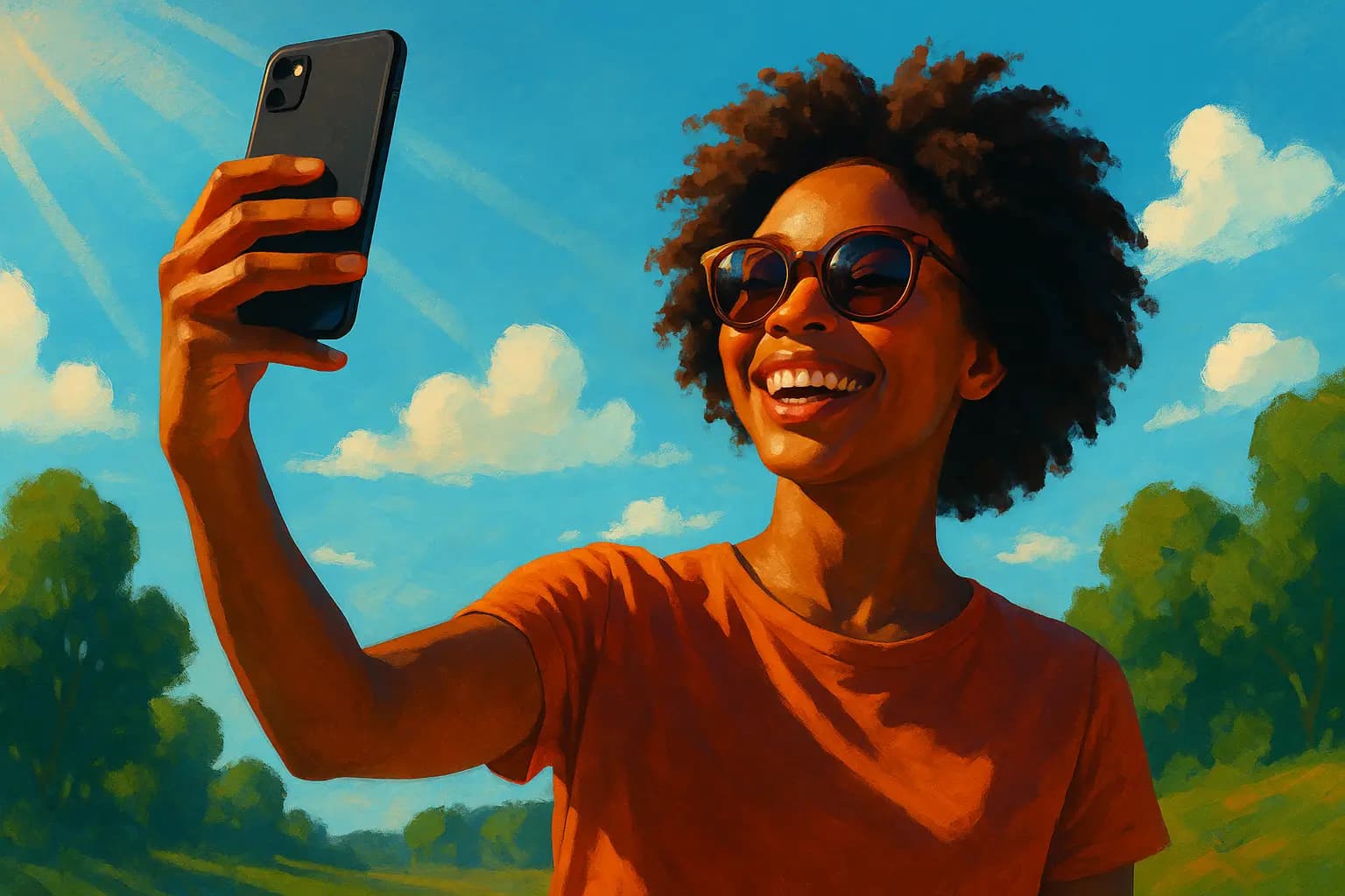 I selfie: foto di noi stessi