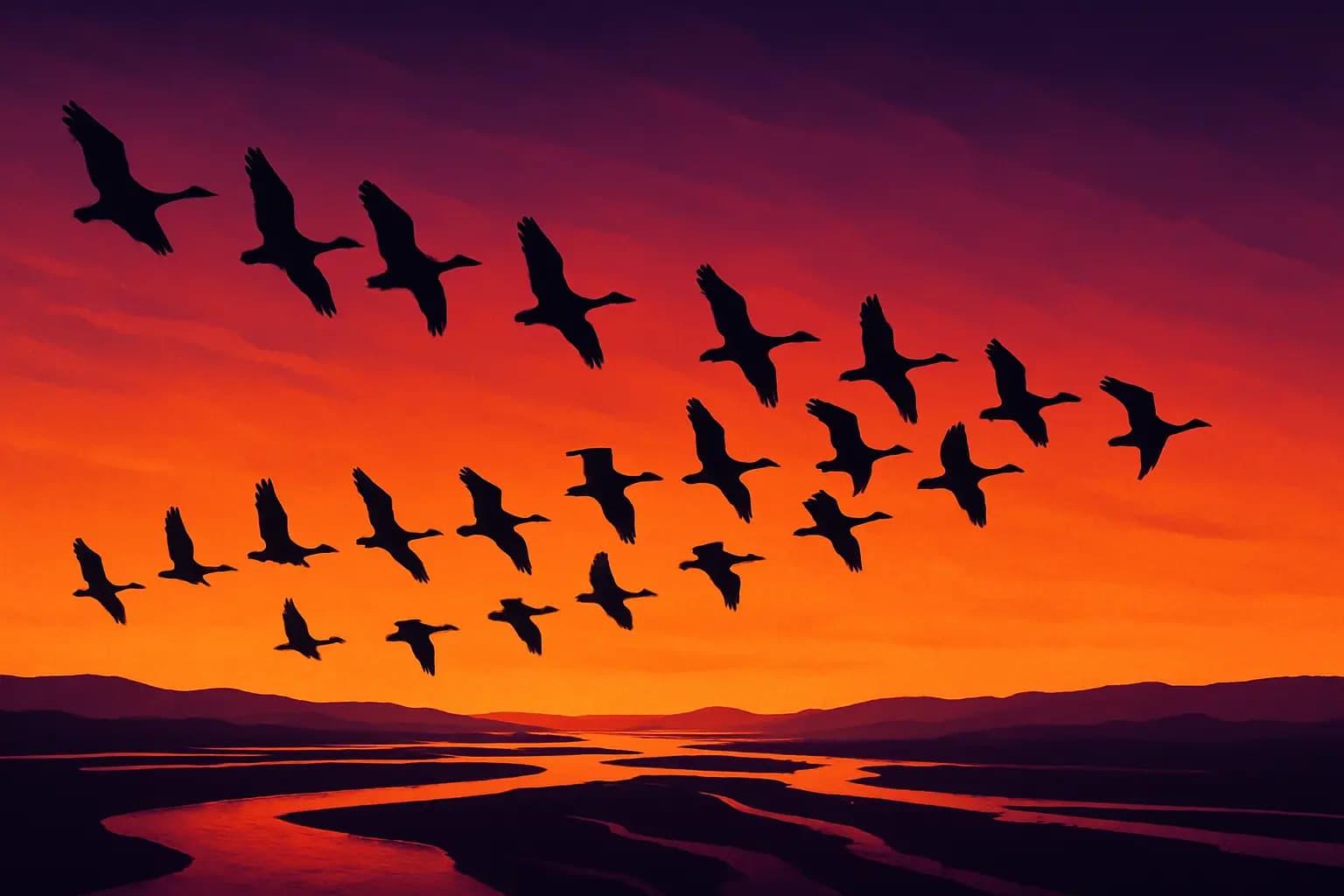 The Secret Architecture of Migration: How Birds Find Their Way
