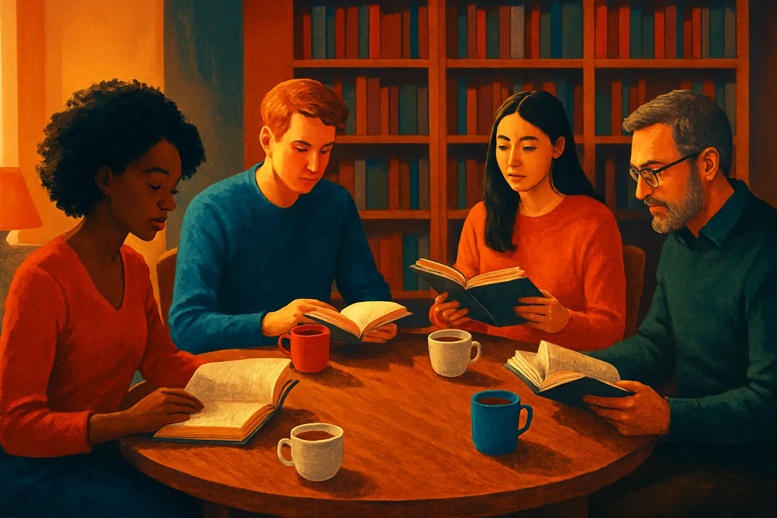 El club de lectura: leer juntos para entenderse mejor