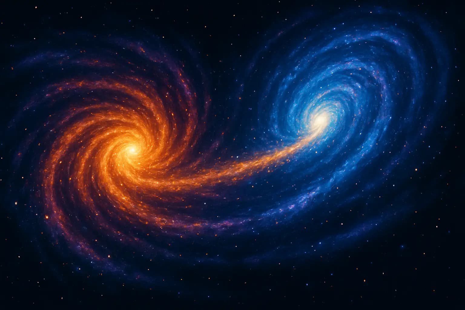 What Happens When Two Galaxies Collide?