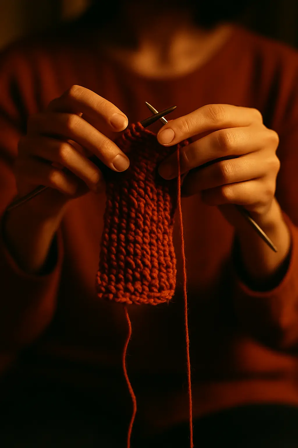 Illustration 1 of 2 for “Why Knitting Is Having a Big Moment”