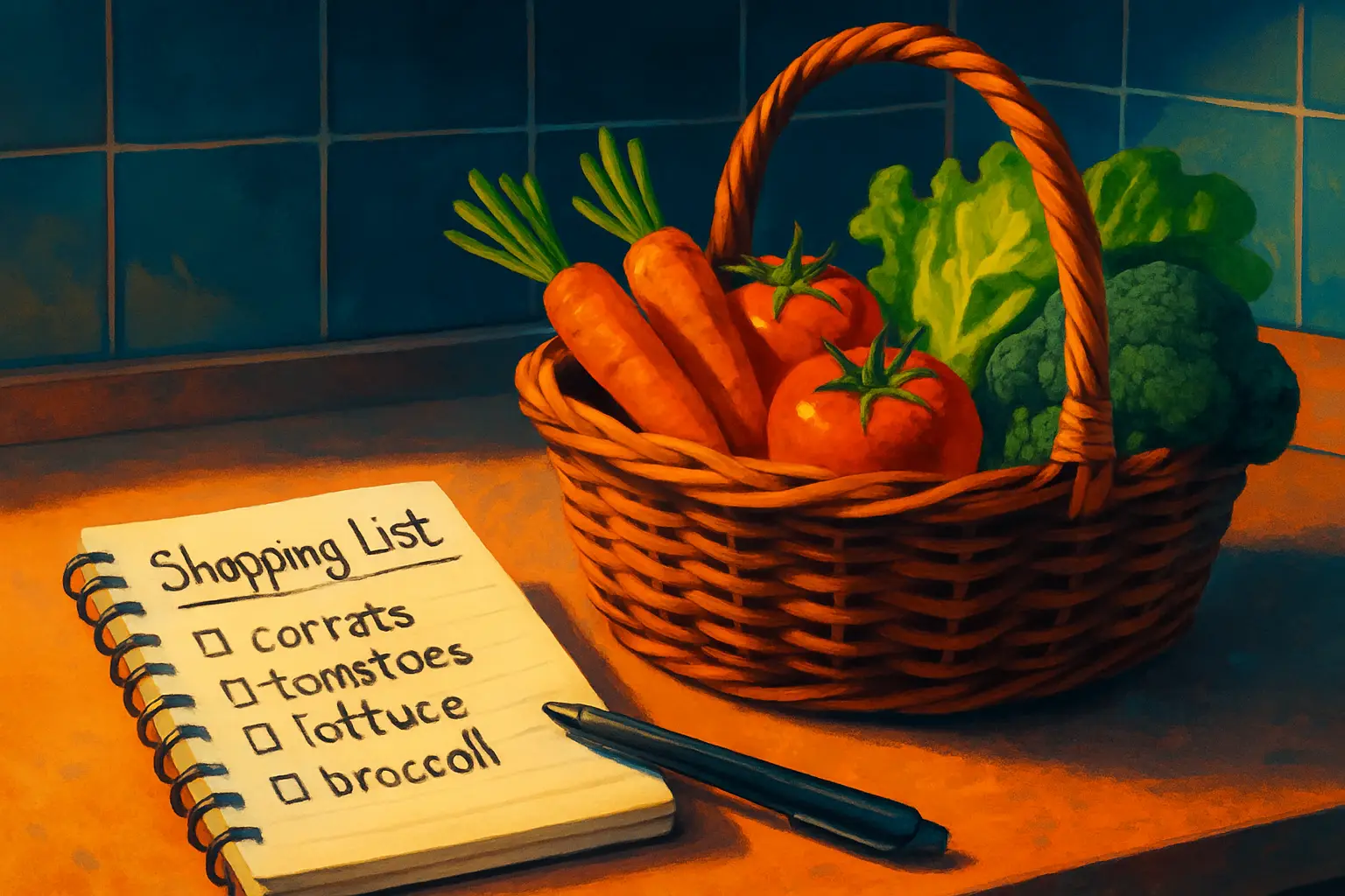 La lista de la compra un pequeño ritual semanal