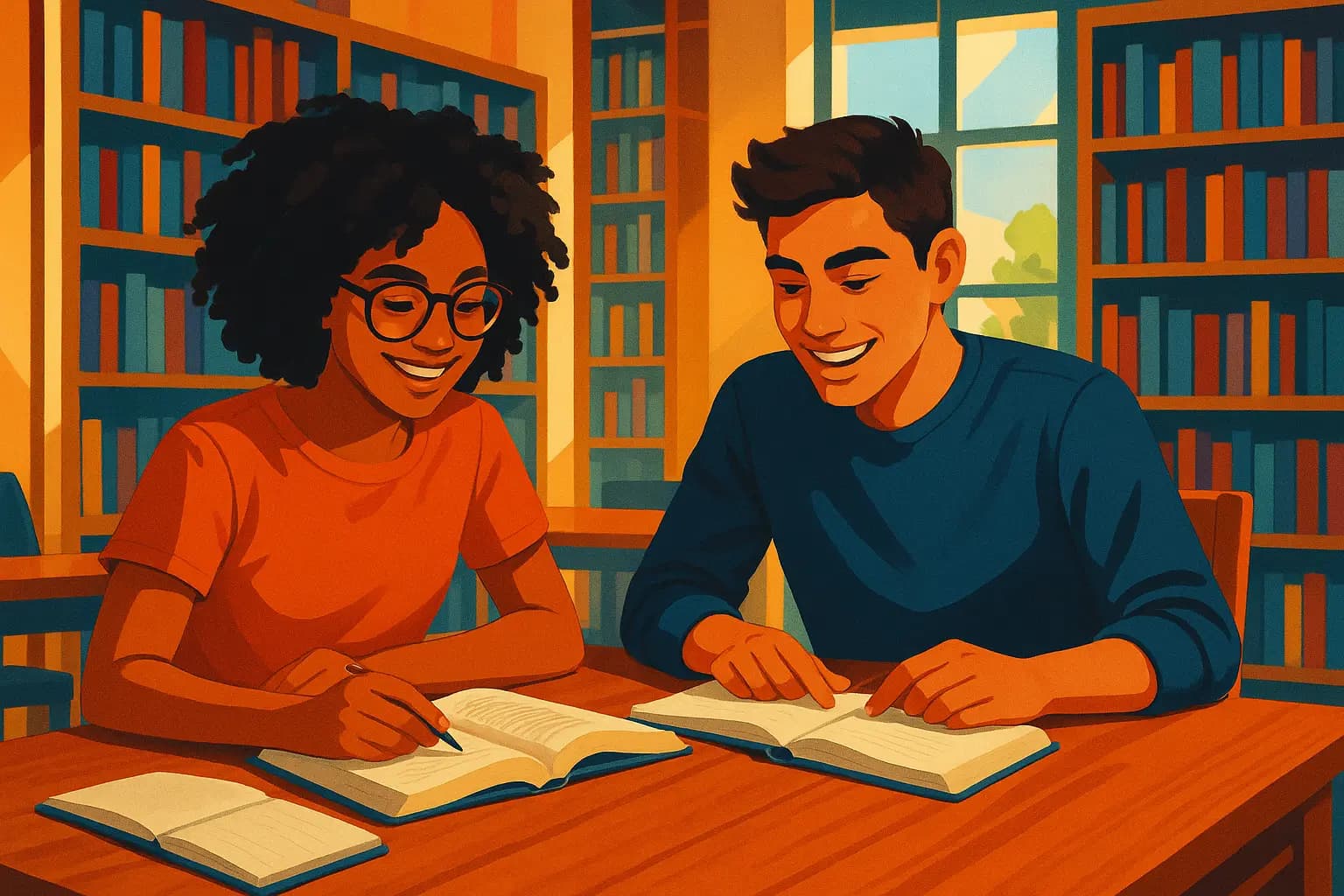 Studiare con un amico: insieme è più facile
