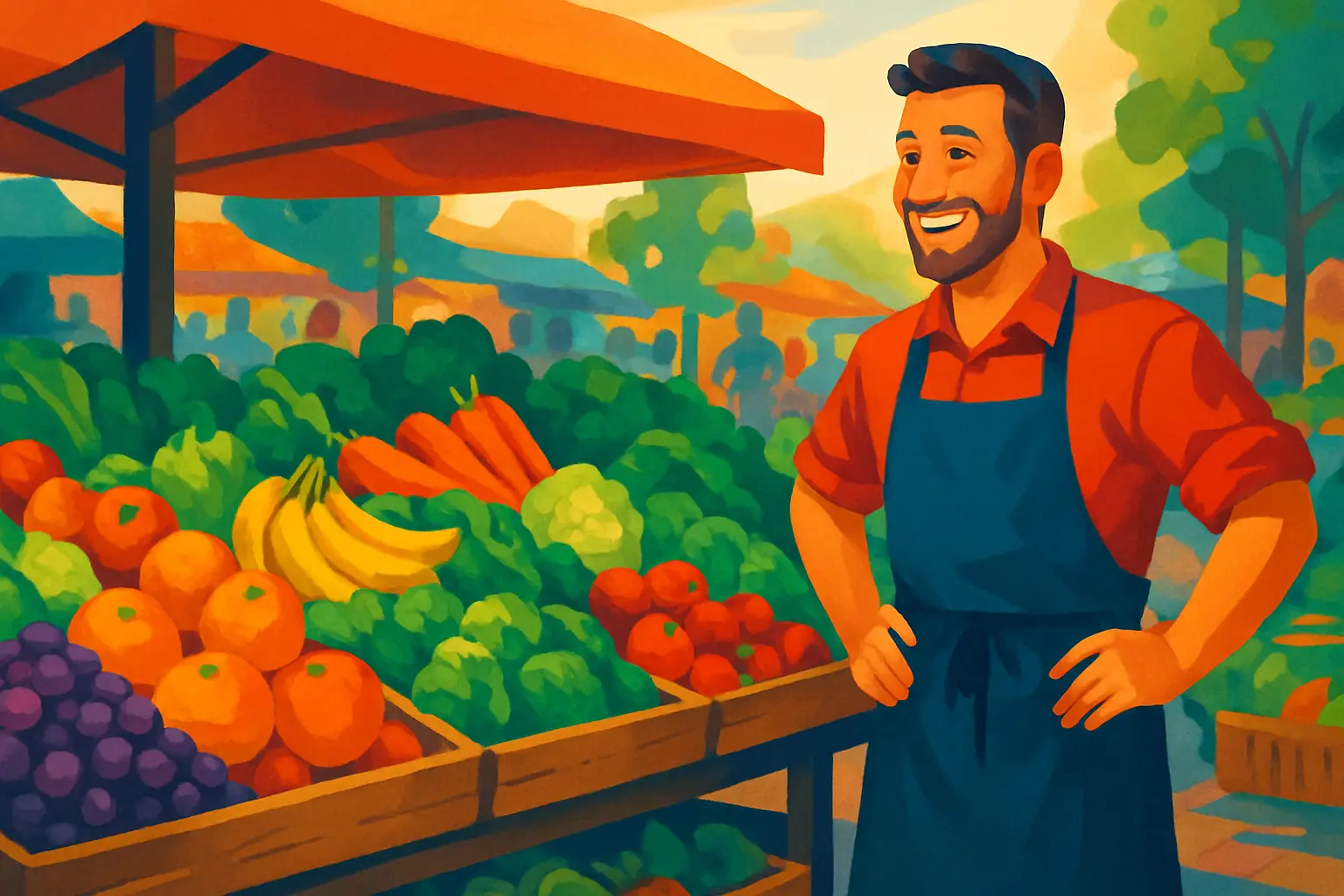 A Day at the Farmers' Market