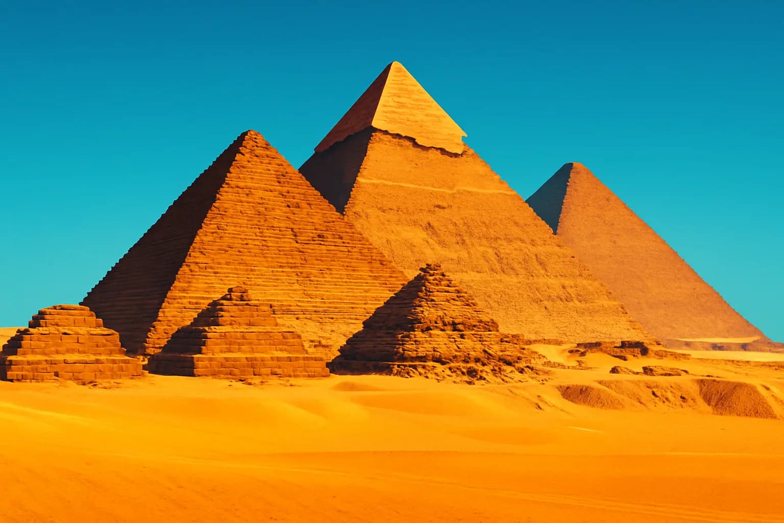 Les Pyramides d'Égypte