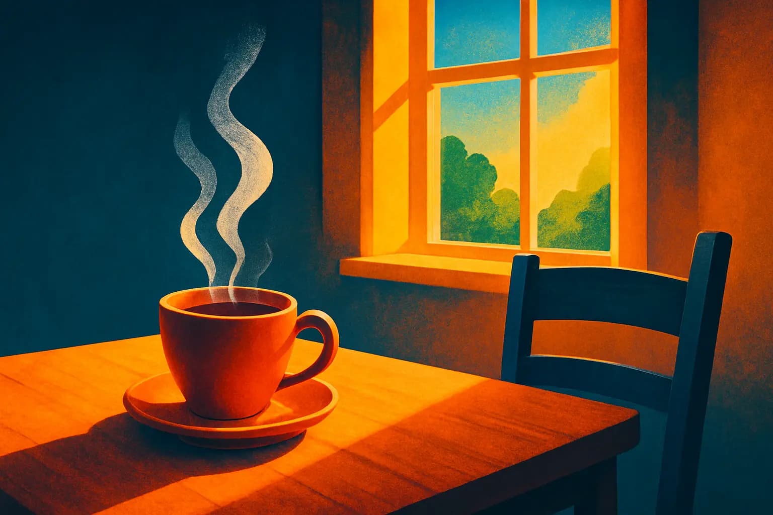 A Good Morning at Home