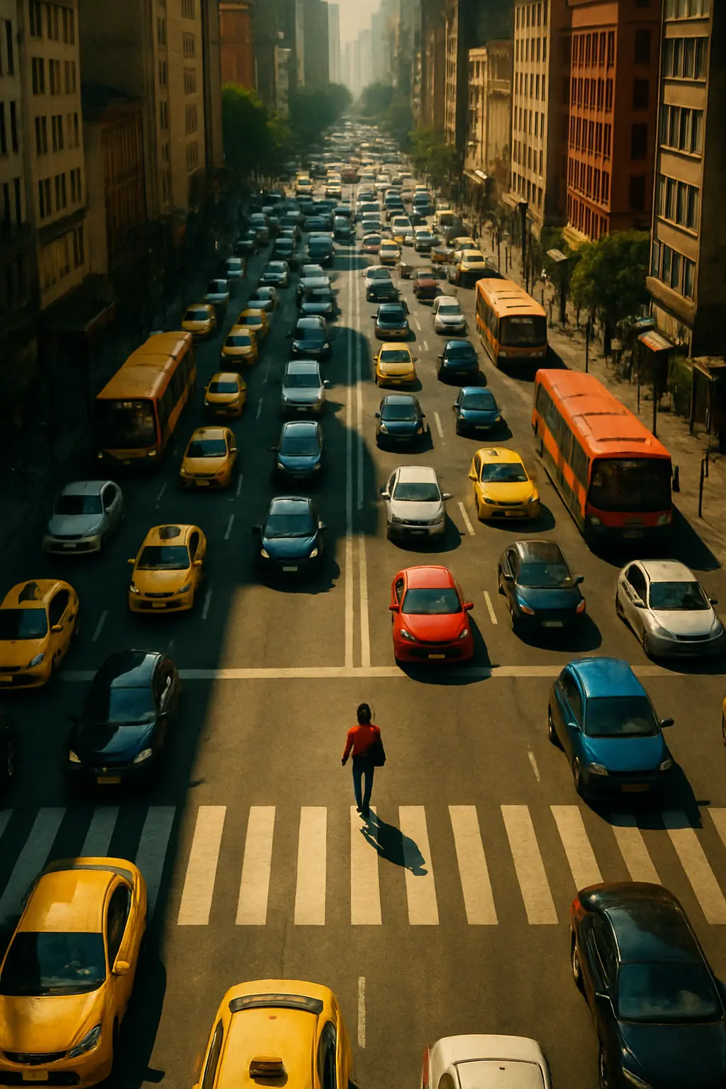 Illustration 1 of 6 for “Cycling Lanes and City Life: Why More Cities Are Going Car-Free”