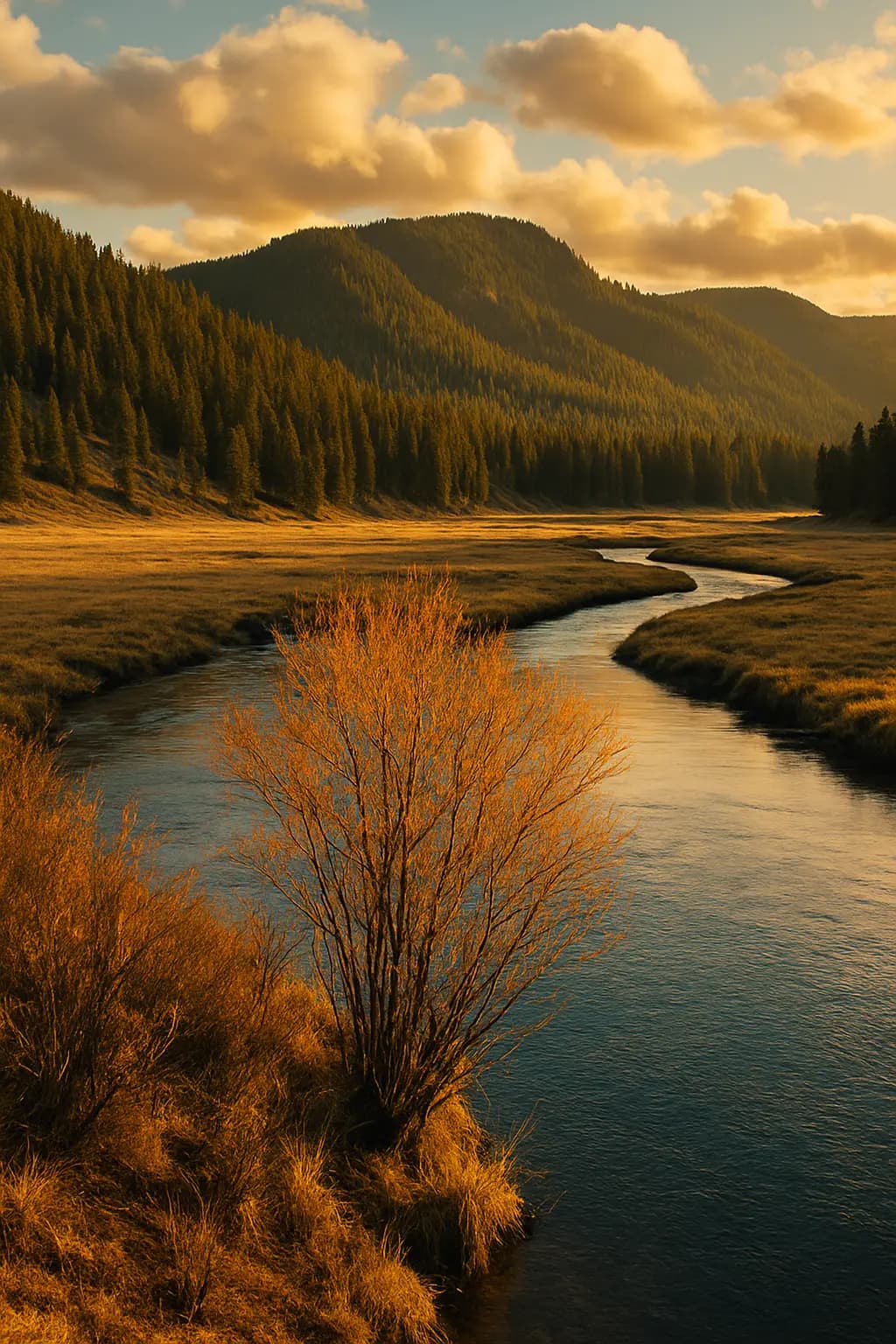 Illustration 1 of 2 for “Why Wolves Change Rivers”