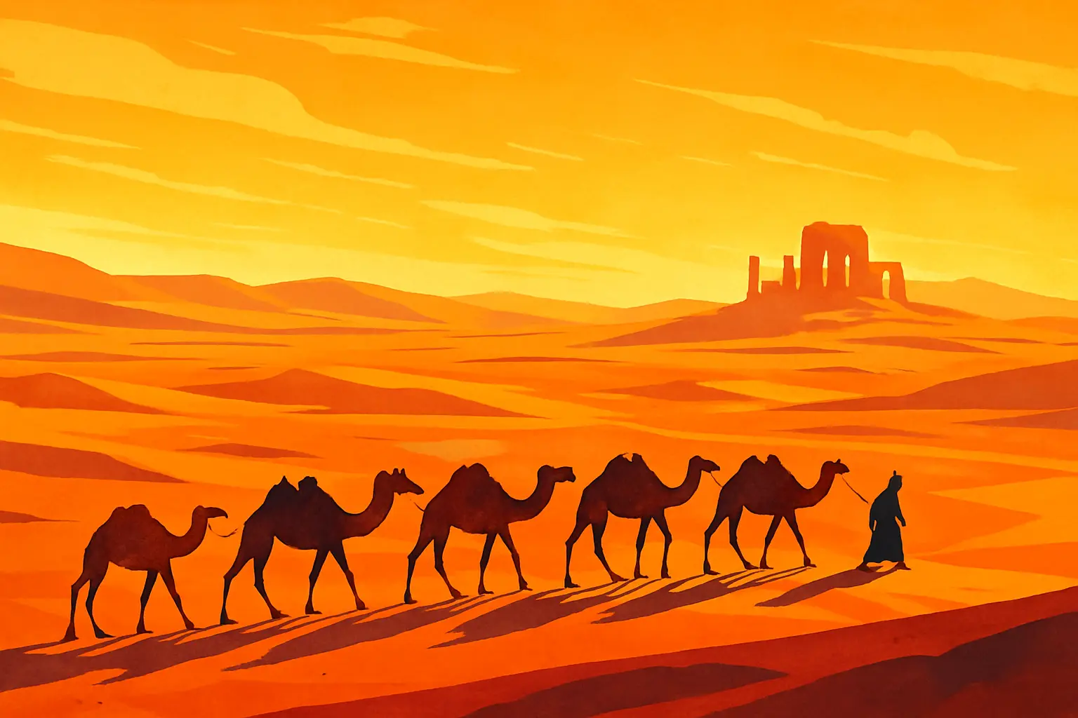 La Route de la Soie : quand l'Orient rencontrait l'Occident