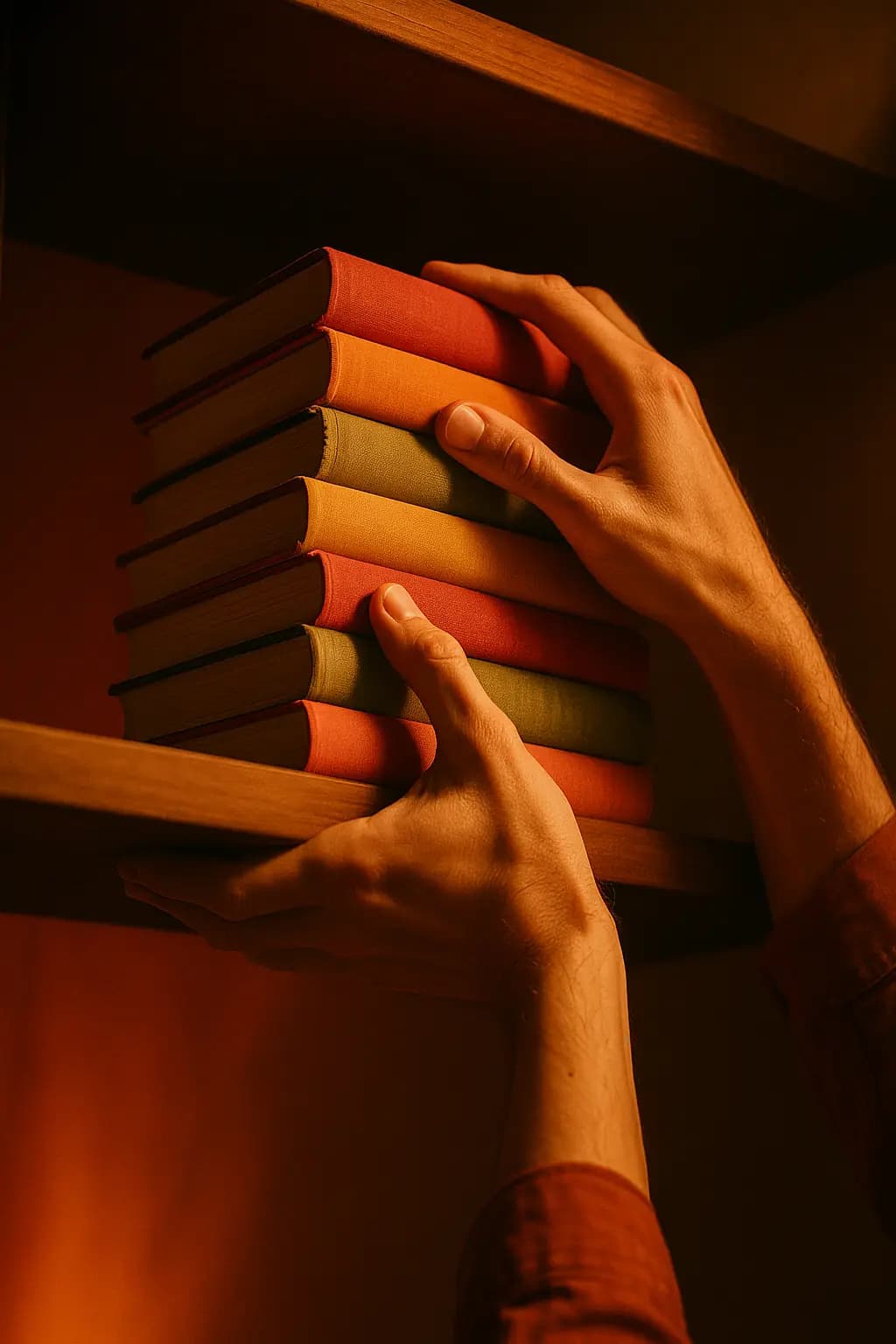 Illustration 1 of 5 for “The Quiet Ritual of Evening Tidying”