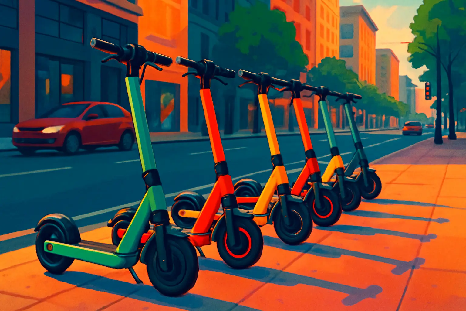 Elektrikli Scooterlar Şehirlerde Popüler Oluyor