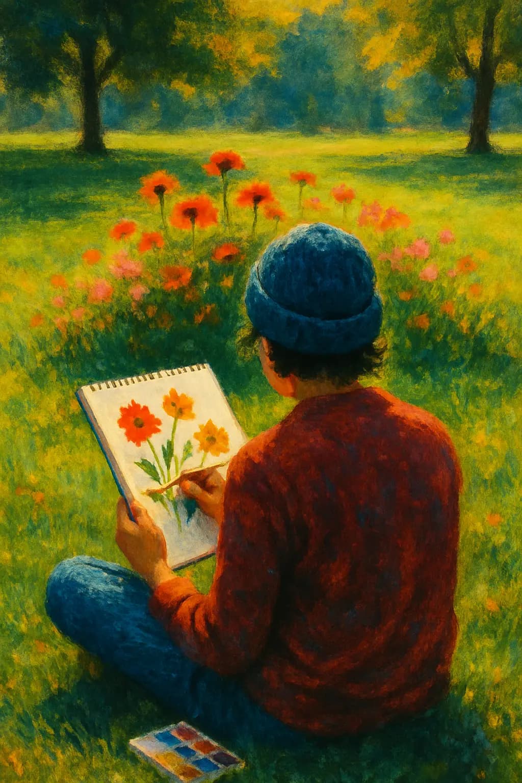Illustration 3 sur 5 pour « La peinture un loisir pour tous »