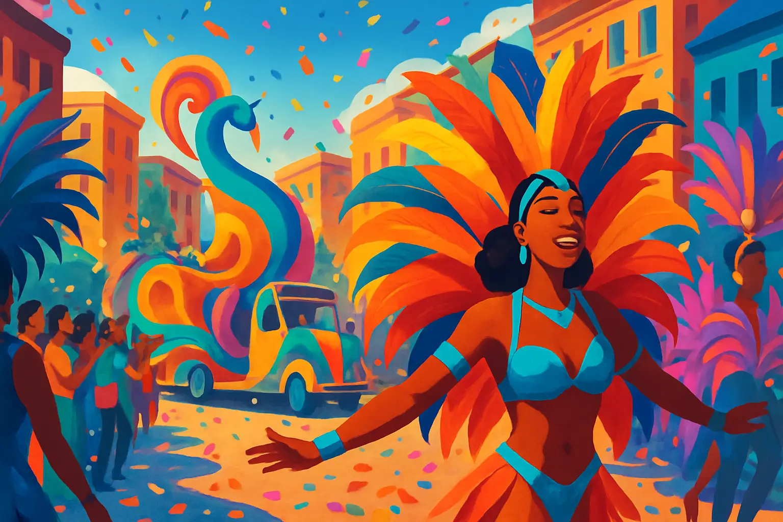 El carnaval: fiesta, color y tradición