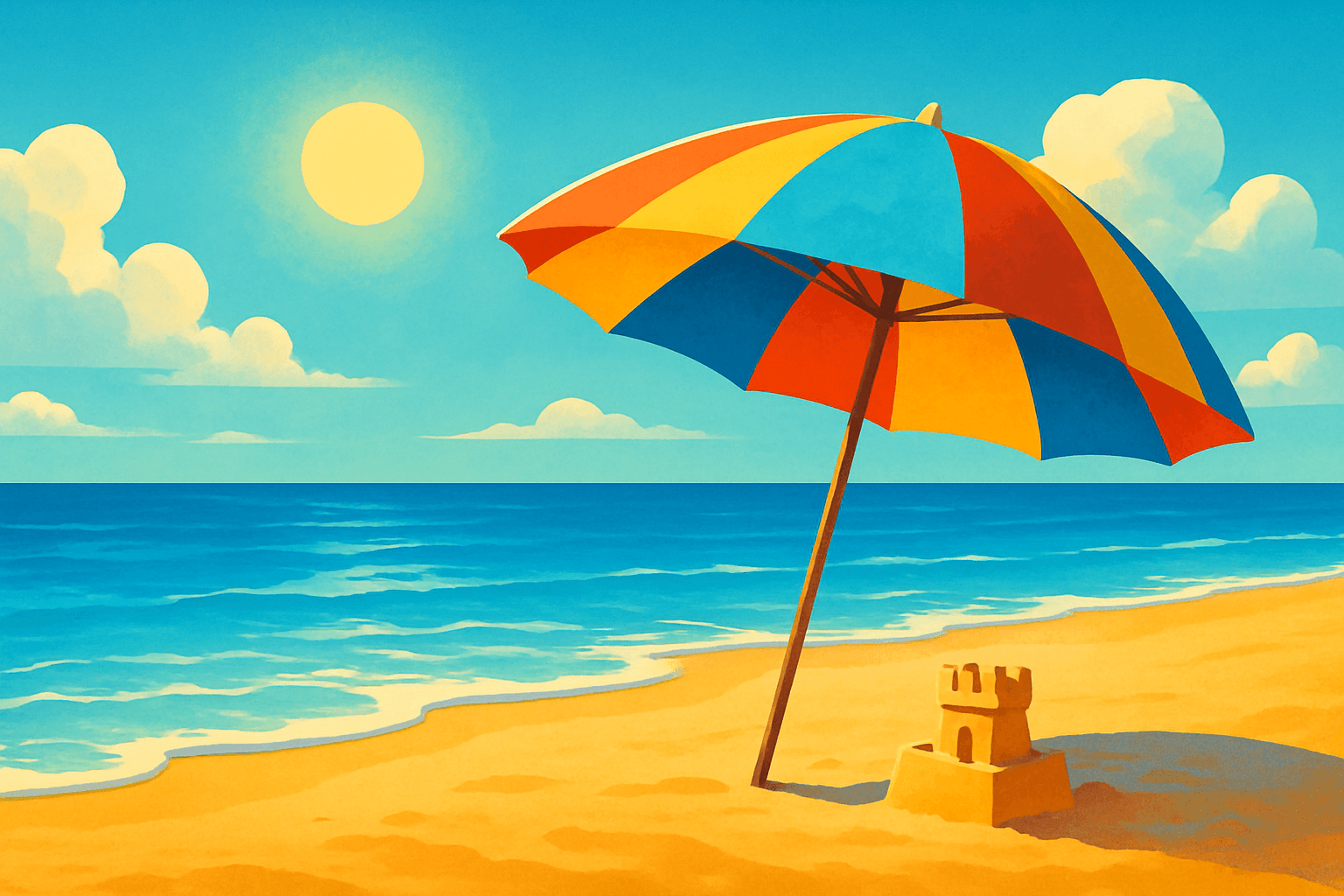 A Day at the Beach