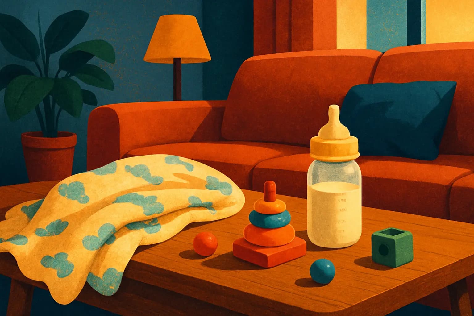 A New Baby at Home