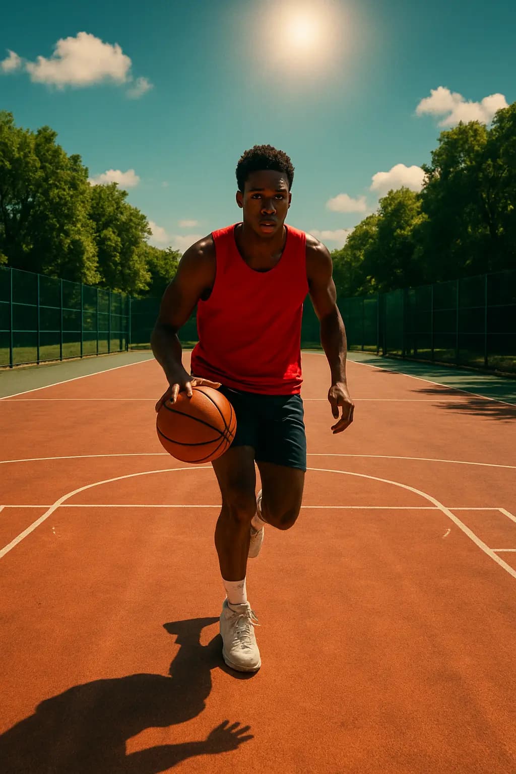 “Basketbol: Takım Ruhu ve Hız” için 5 görselden 4. görsel