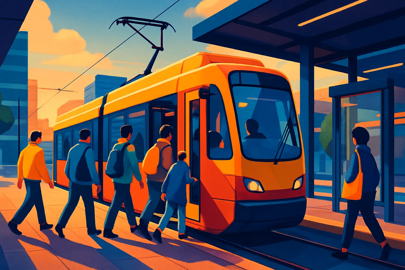 Les transports en commun : bouger dans la ville