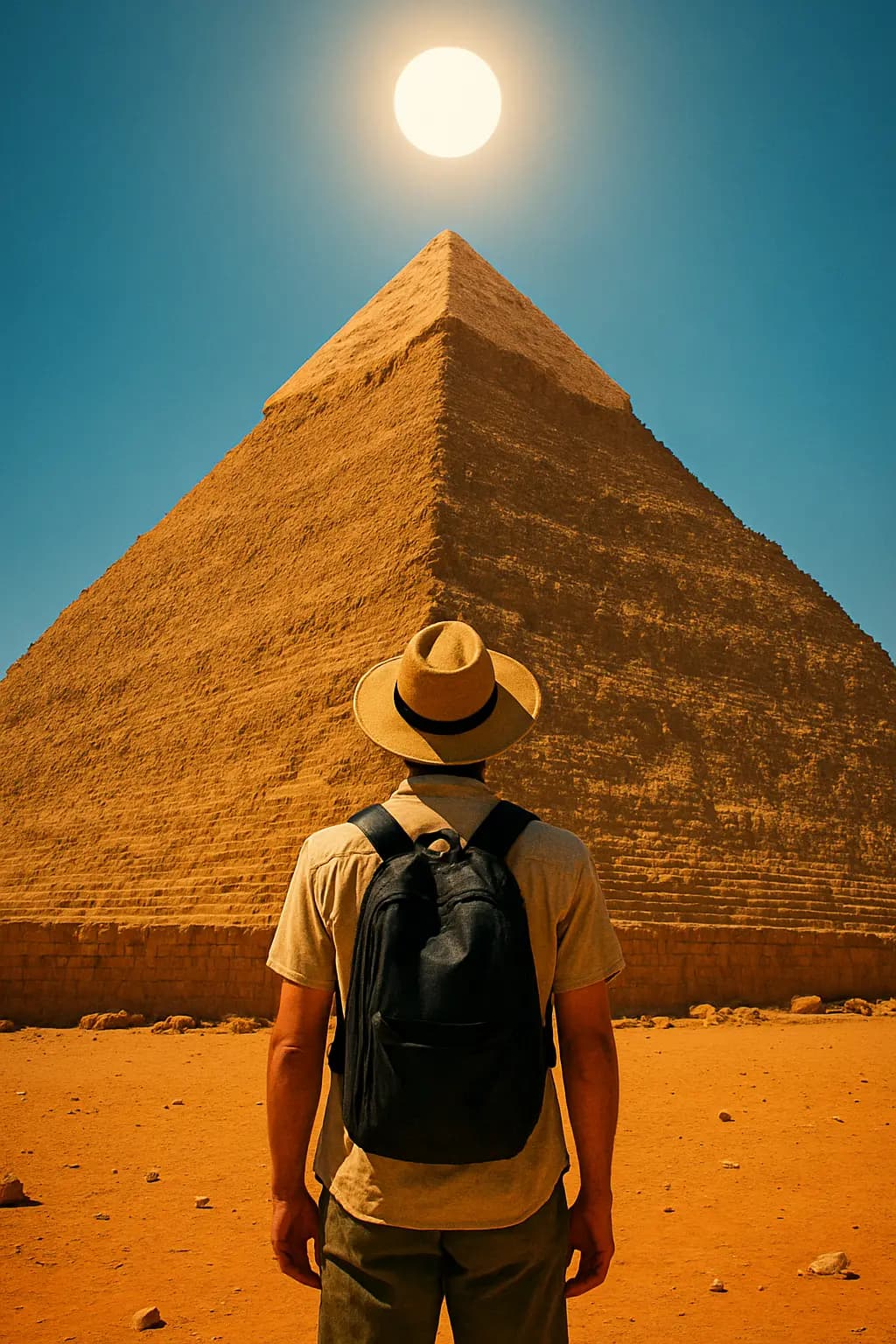 Illustration 6 of 6 for “The Day the Pyramids Were Built”