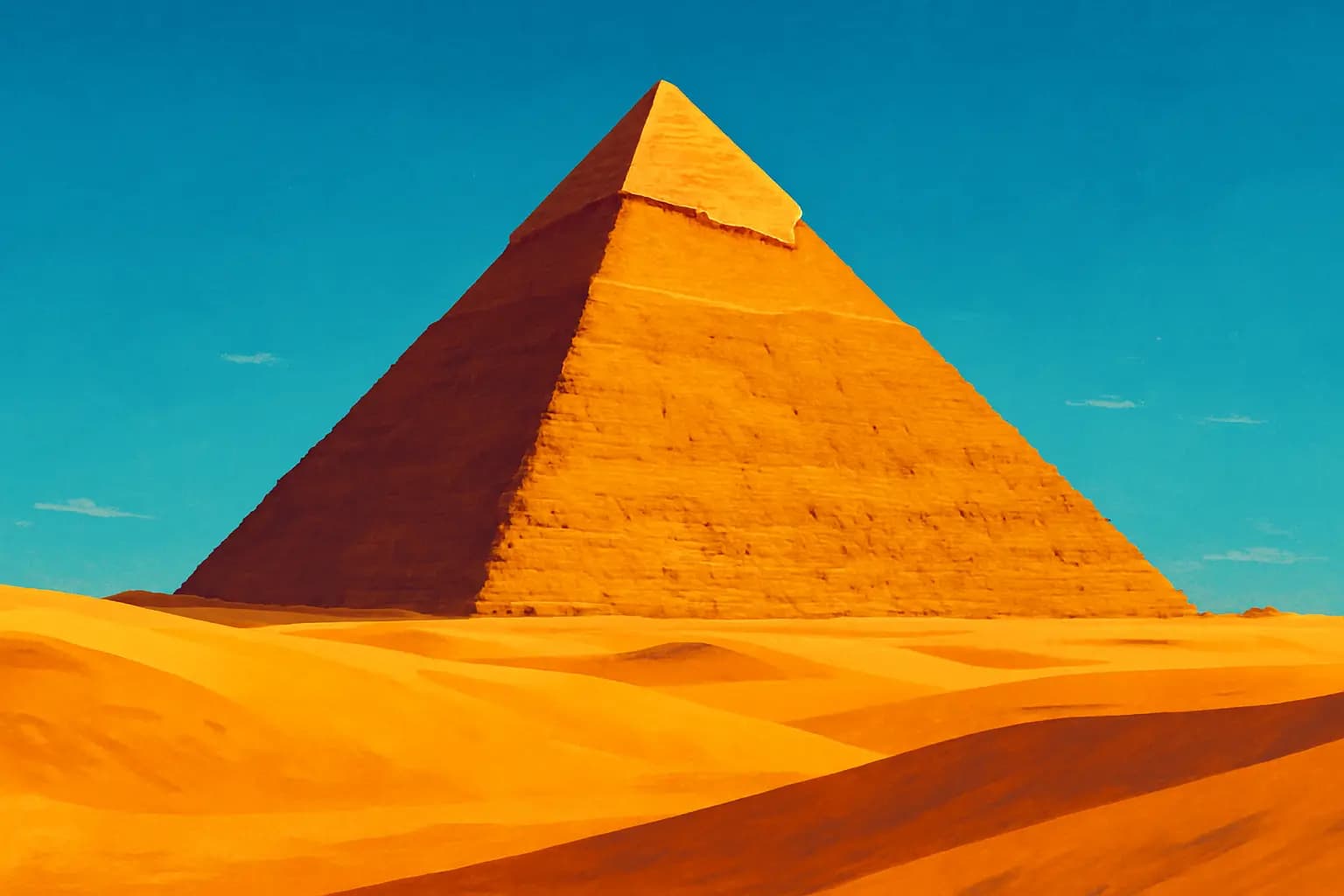 The Day the Pyramids Were Built