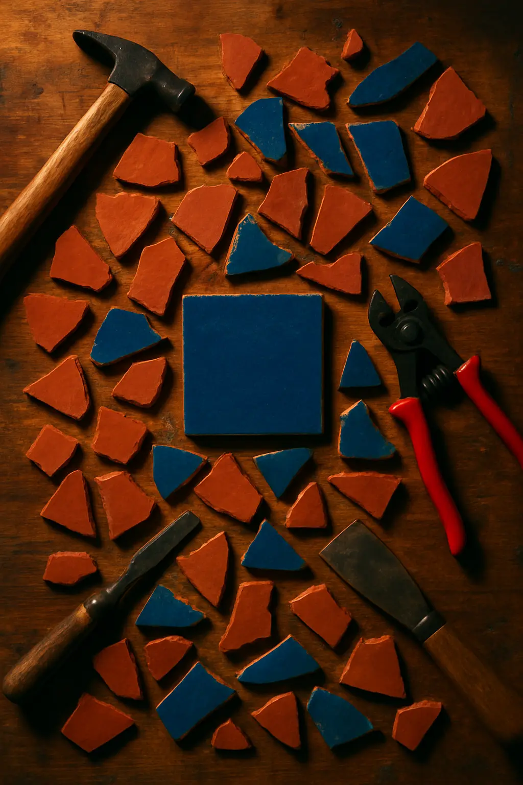 Illustration 1 of 6 for “The Gentle Craft of Mosaic-Making: Why Broken Things Create Beauty”